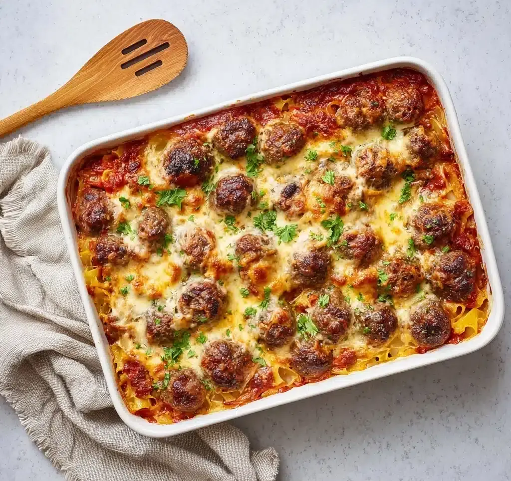 THE BEST RECIPE For Meatball Casserole Recipe
