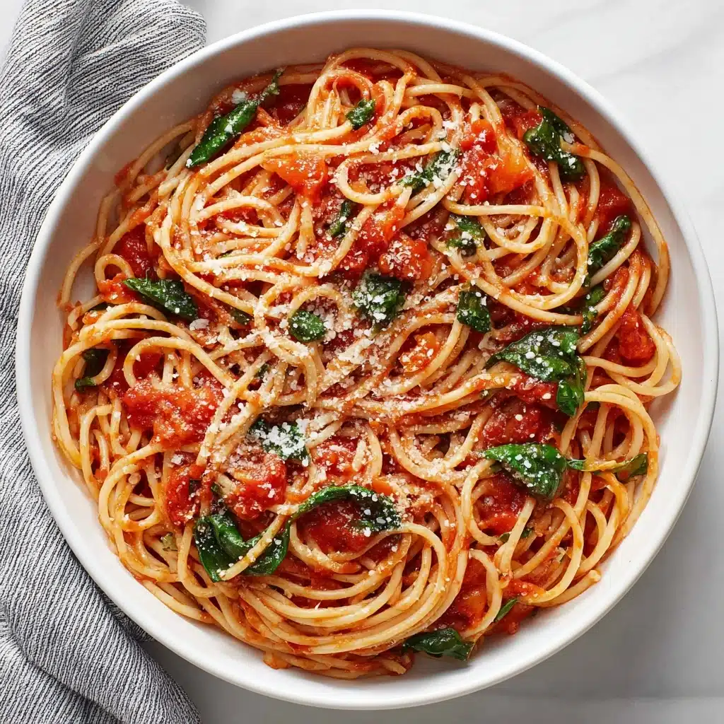 Tomato Basil Pasta Recipe - Recipe Image