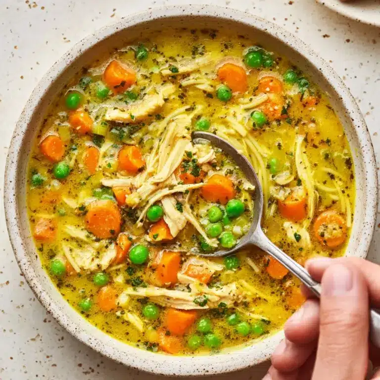 Anti-Inflammatory Turmeric Chicken Soup Recipe