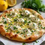 Lemon Pizza with Fresh Herbs Recipe