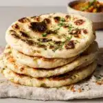 Cottage Cheese Garlic Naan (High Protein, No Yeast!) Recipe
