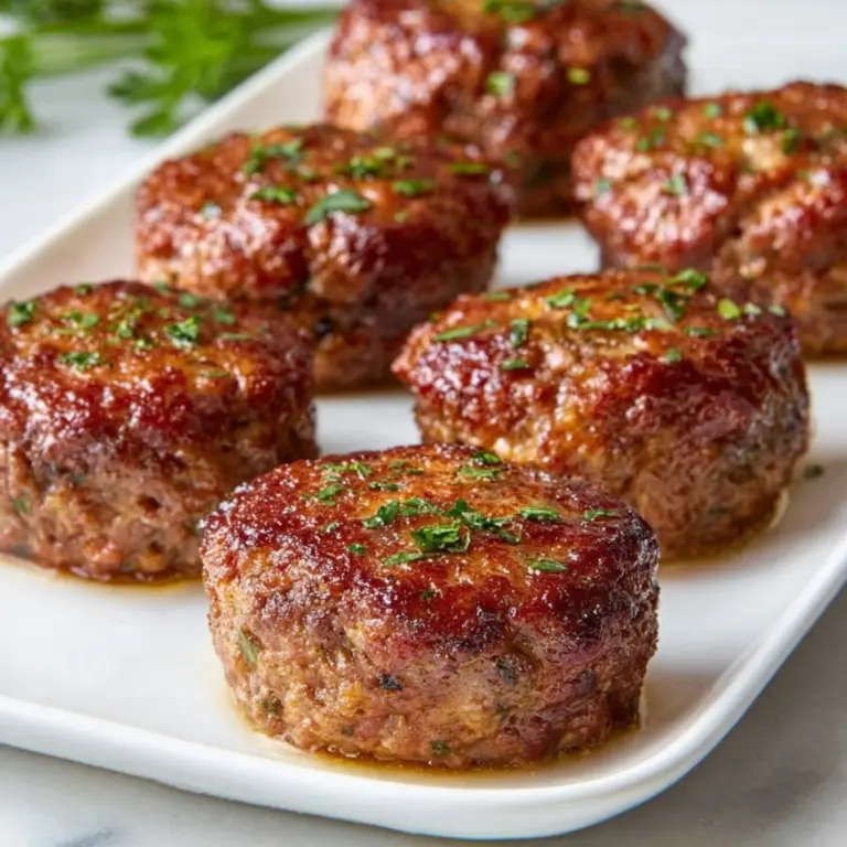 Mini Turkey Meatloaf Recipe