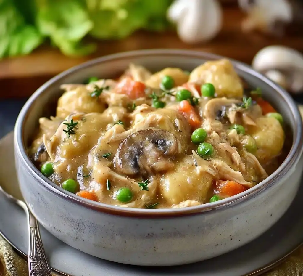 One Pot Gnocchi Chicken Pot Pie Recipe