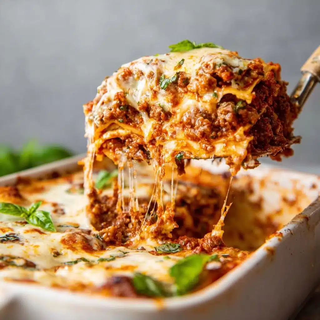 The BEST Easy Healthy Lasagna Recipe - Recipe Image