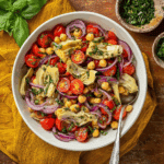 Tuscan Artichoke Tomato Salad Recipe