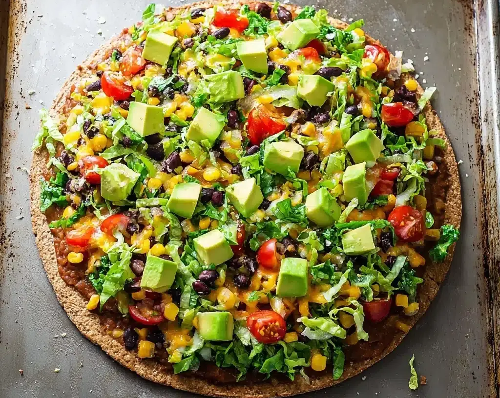 Cool Ranch Taco Pizza Recipe