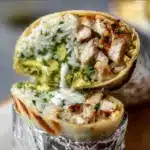Chicken Avocado Burritos Recipe