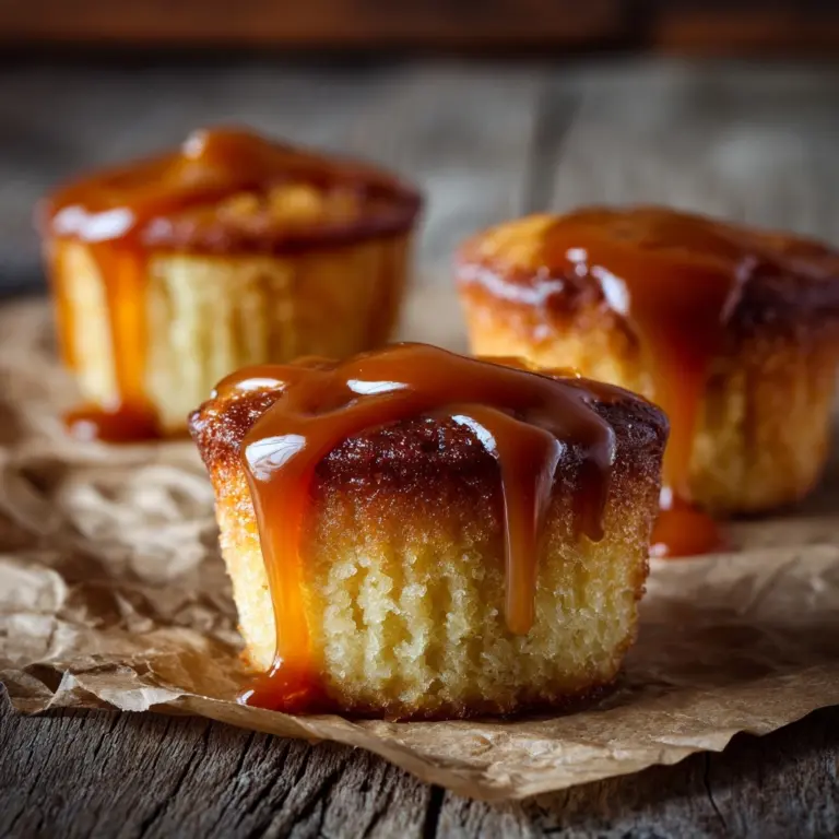 Velvety Caramel Flan Muffins – Creamy and Delicious Treats Recipe