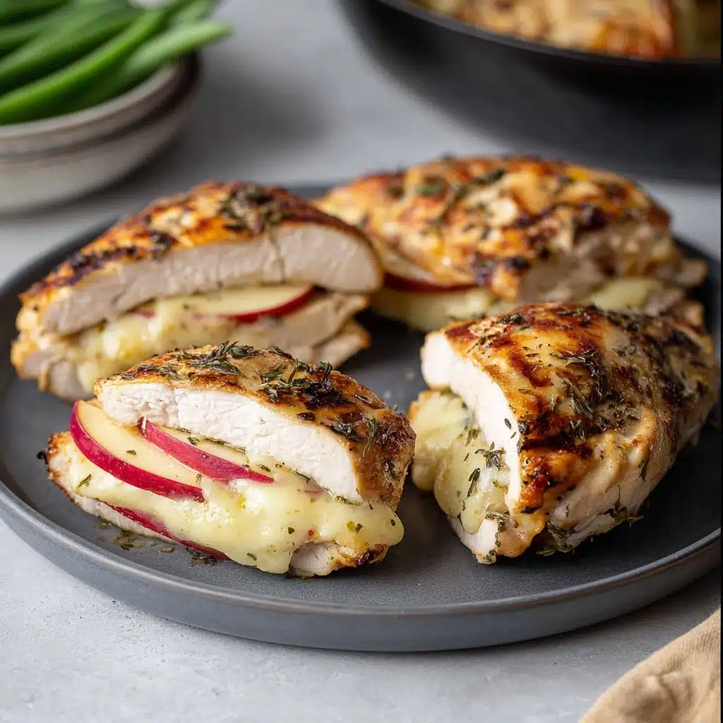 Apple and Brie Stuffed Chicken Recipe - Recipe Image