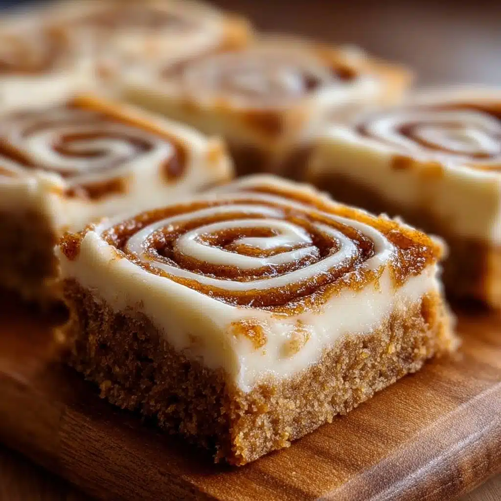 Cinnamon Roll Bliss Bars Recipe - Recipe Image