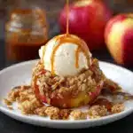 Cheesecake Stuffed Baked Apples Recipe