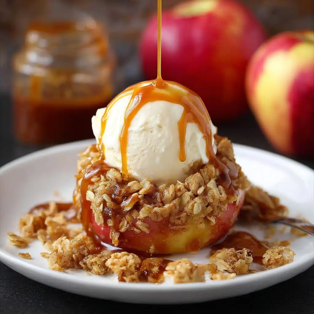 Cheesecake Stuffed Baked Apples Recipe - Recipe Image