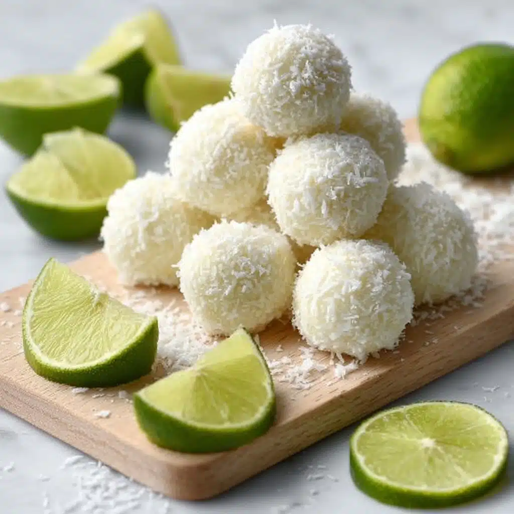Easy and Zesty Key Lime Truffles Recipe - Recipe Image