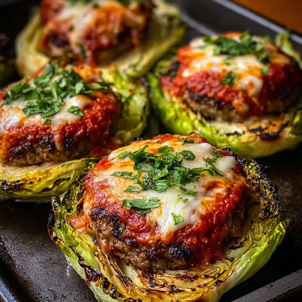 Oven-Baked Cabbage Burgers Recipe - Recipe Image