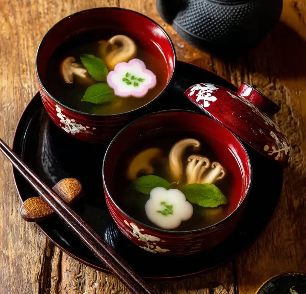 Japanese Clear Soup (Osumashi) Recipe