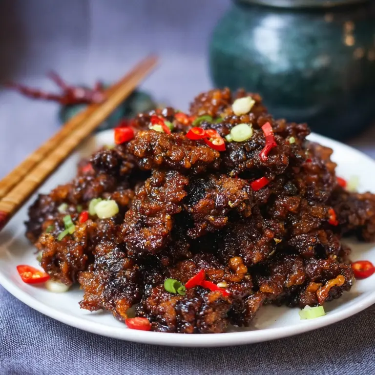 Crispy Chilli Beef Recipe