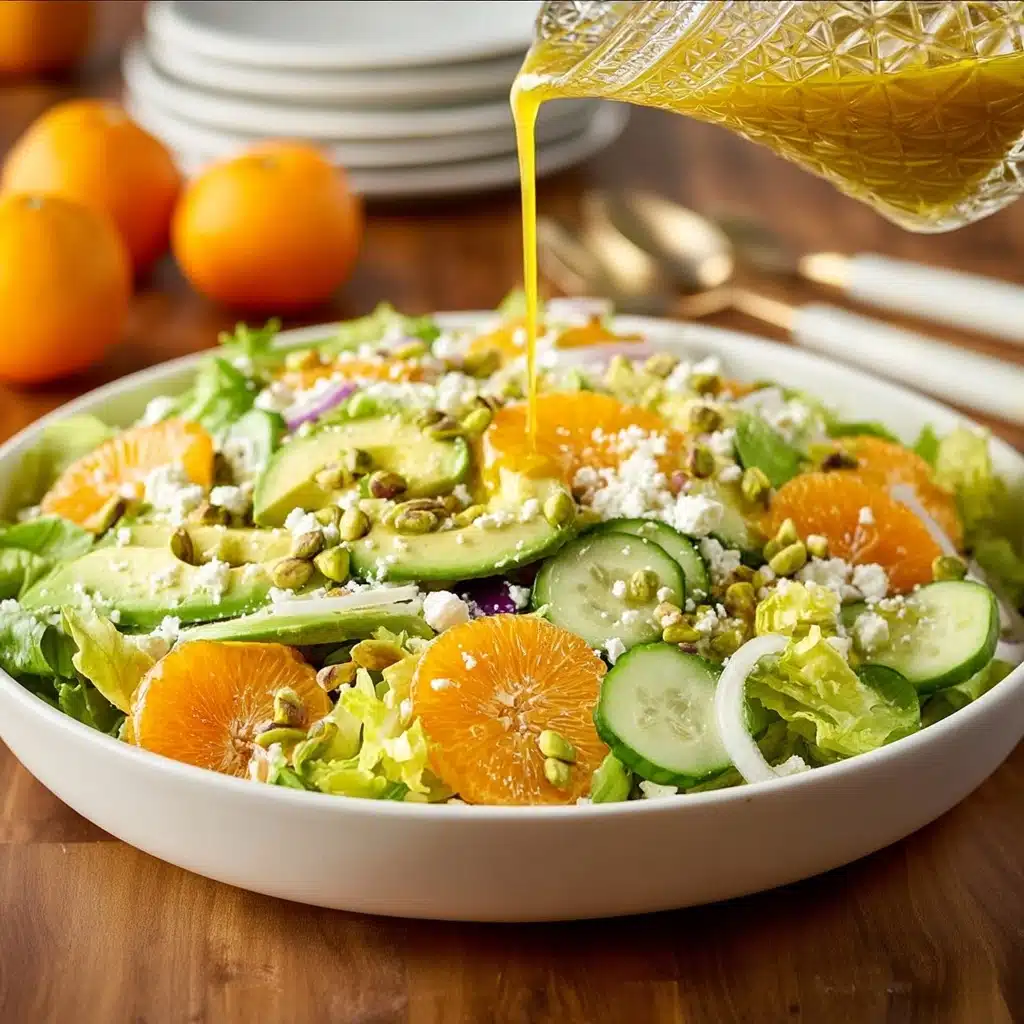 Irish Flag Clementine Cucumber Salad Recipe - Recipe Image