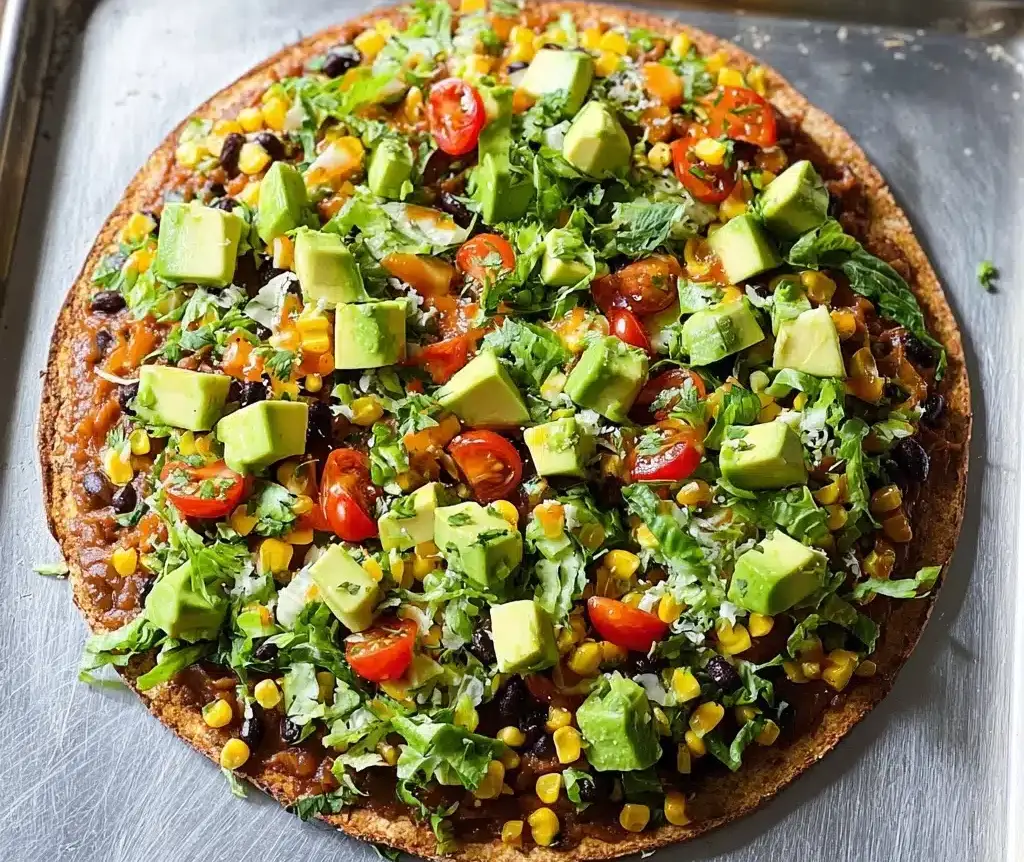 Cool Ranch Taco Pizza Recipe