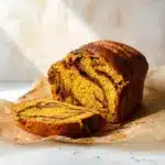 Rich cinnamon swirl pumpkin brioche bread Recipe