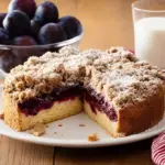 Easy plum streusel coffee cake Recipe