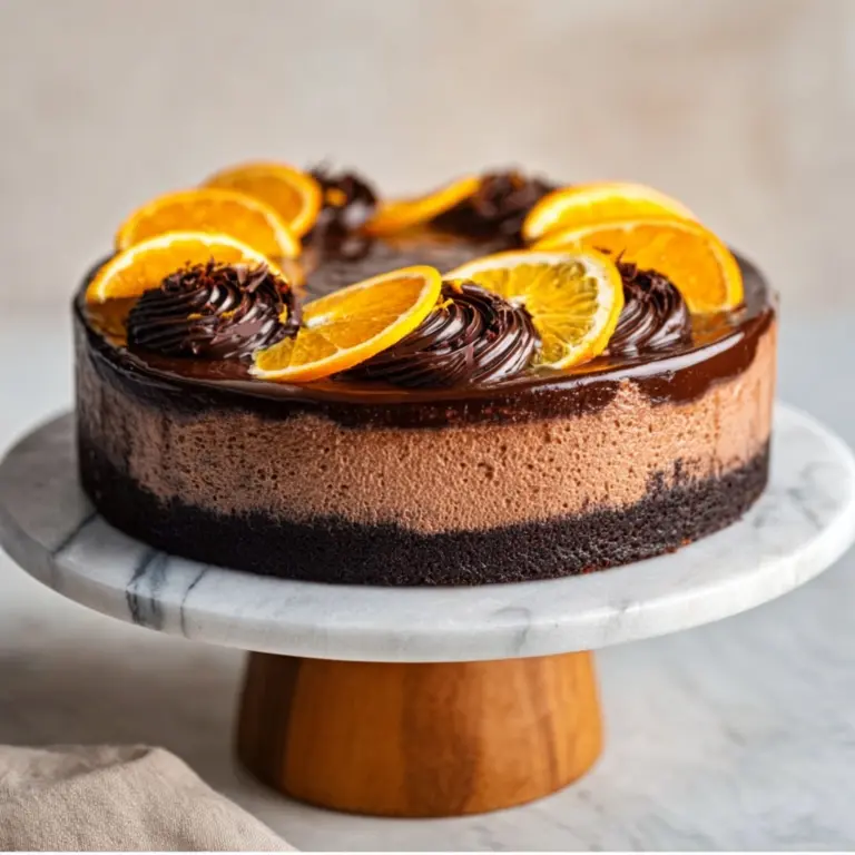 Chocolate Orange Cheesecake: A Decadent Dessert Delight Recipe