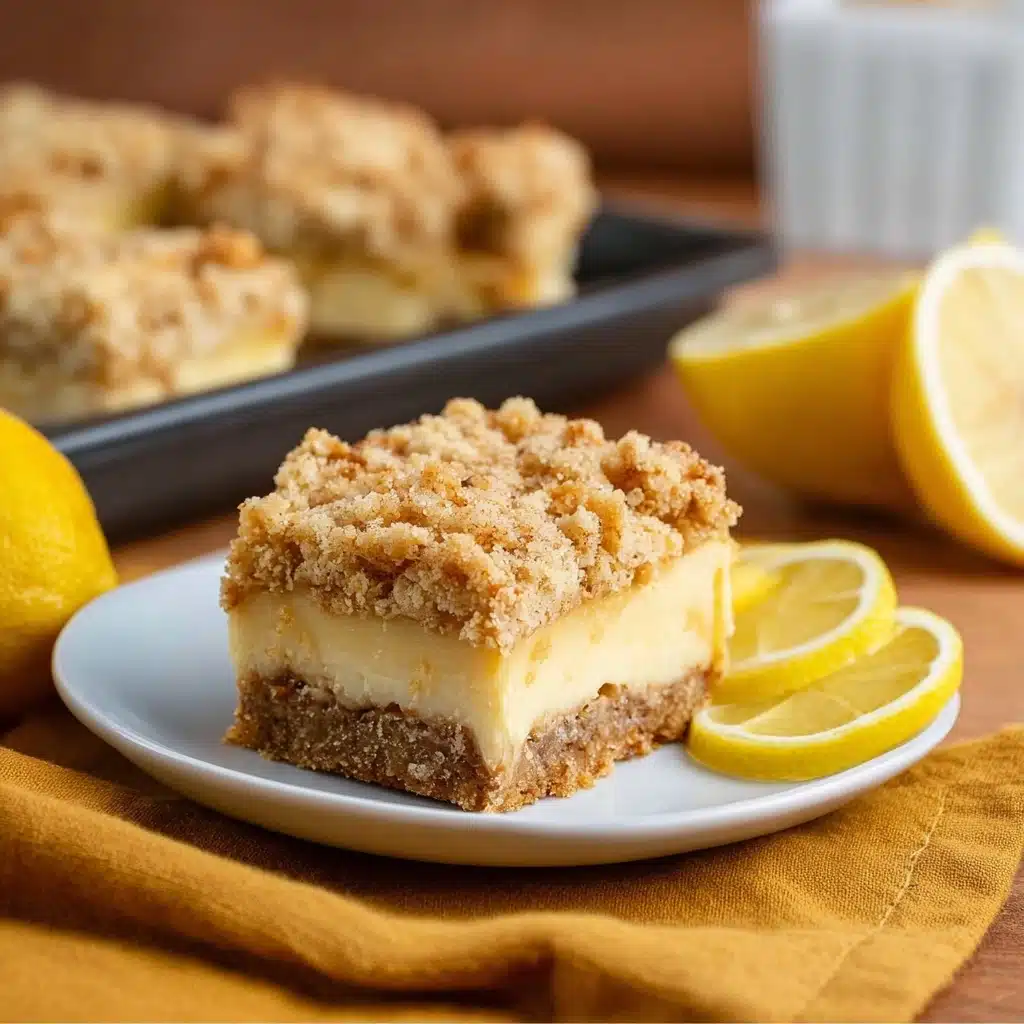 Lemon Oatmeal Crumble Bars
 - Recipe Image