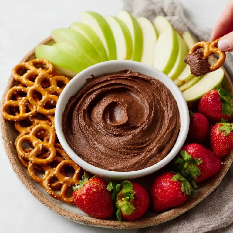 Chocolate Hummus Recipe