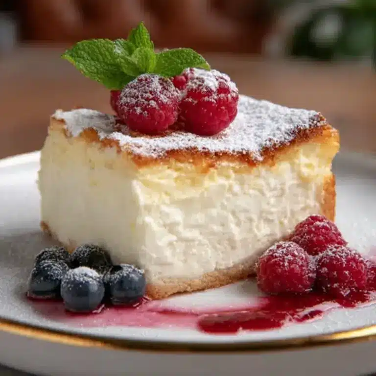 Light & Fluffy Yogurt Cloud Cake – The Best Airy Dessert ! Recipe