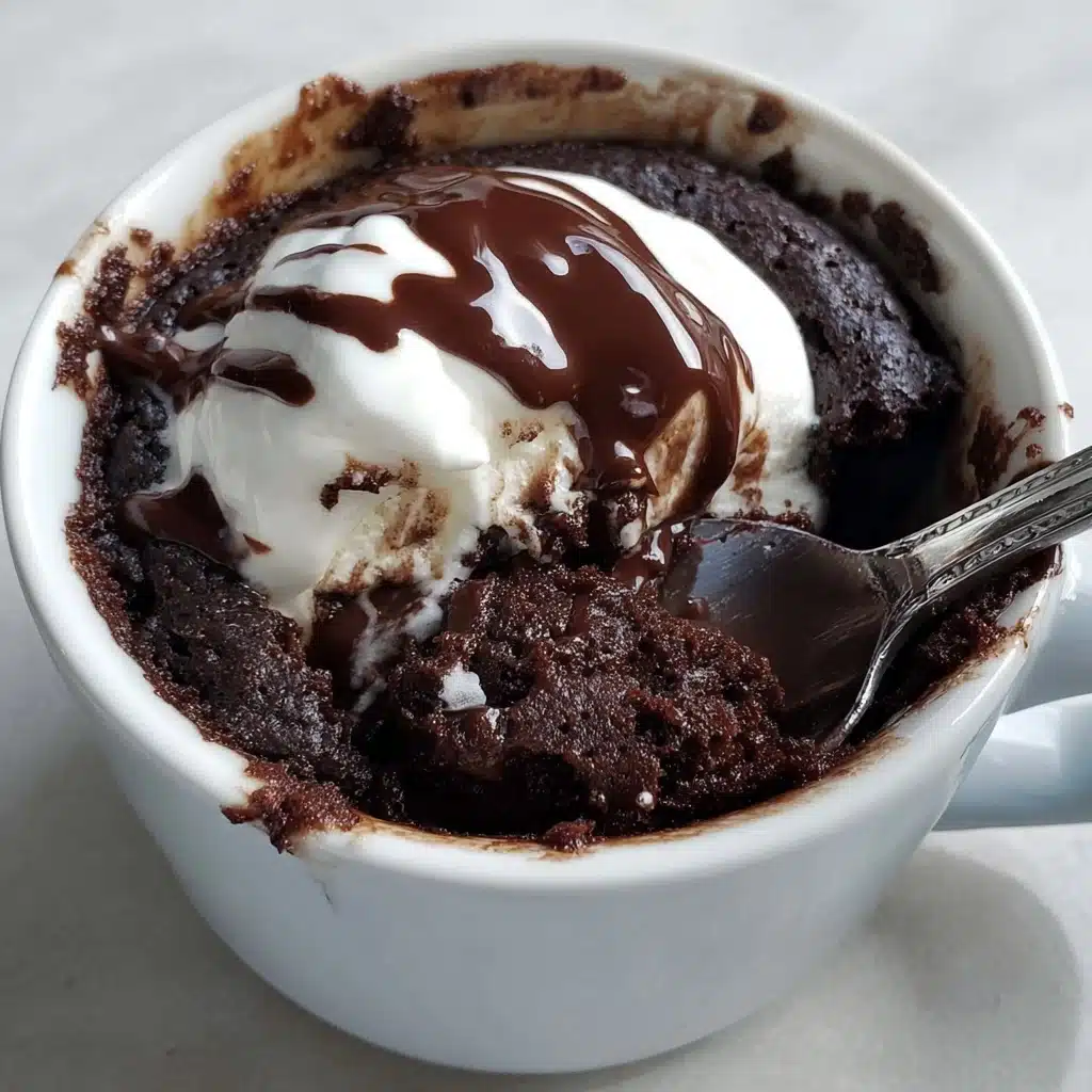 Cottage Cheese Microwave Brownie Recipe - Recipe Image