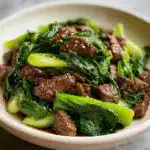 Bok Choy Stir-Fried Beef Recipe