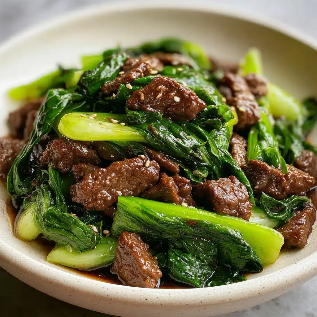 Bok Choy Stir-Fried Beef Recipe - Recipe Image