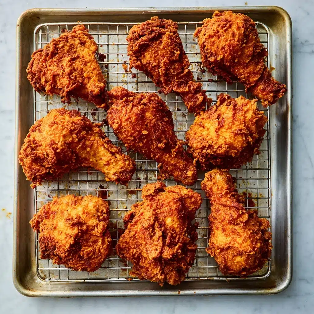 Crispy Spicy Buttermilk Fried Chicken Recipe - Recipe Image