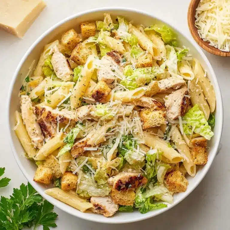 Chicken Caesar Pasta Salad Recipe