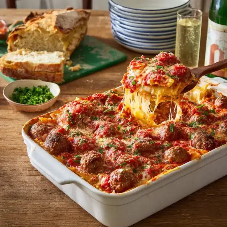 THE BEST RECIPE For Meatball Casserole Recipe