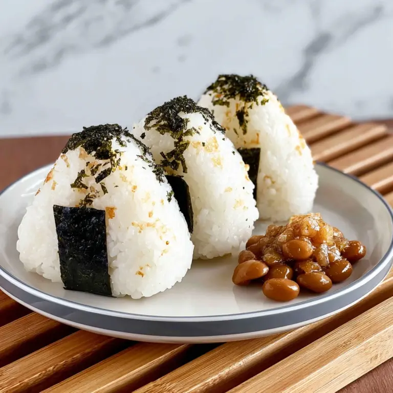 Chicken Onigiri Recipe