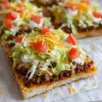Easy Crescent Roll Taco Pizza Recipe