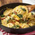 Creamy Tuscan Ravioli Recipe