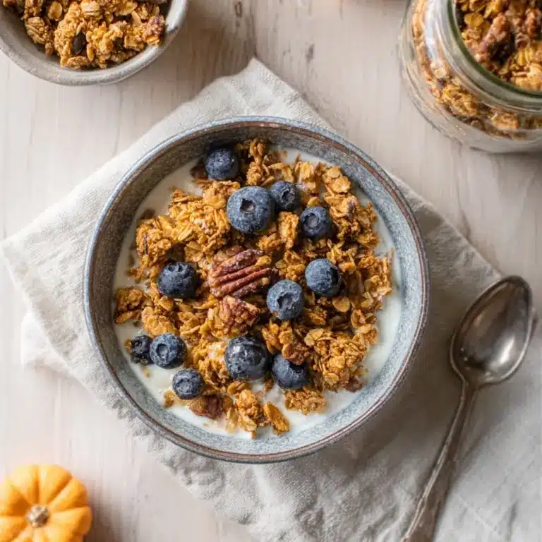 Maple Pumpkin Granola Recipe