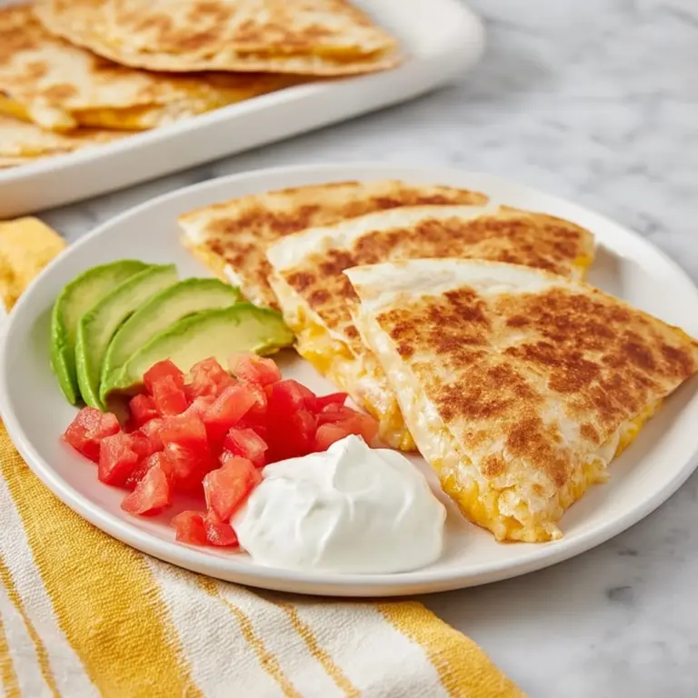30-Minute Cheesy Chicken Quesadillas Recipe