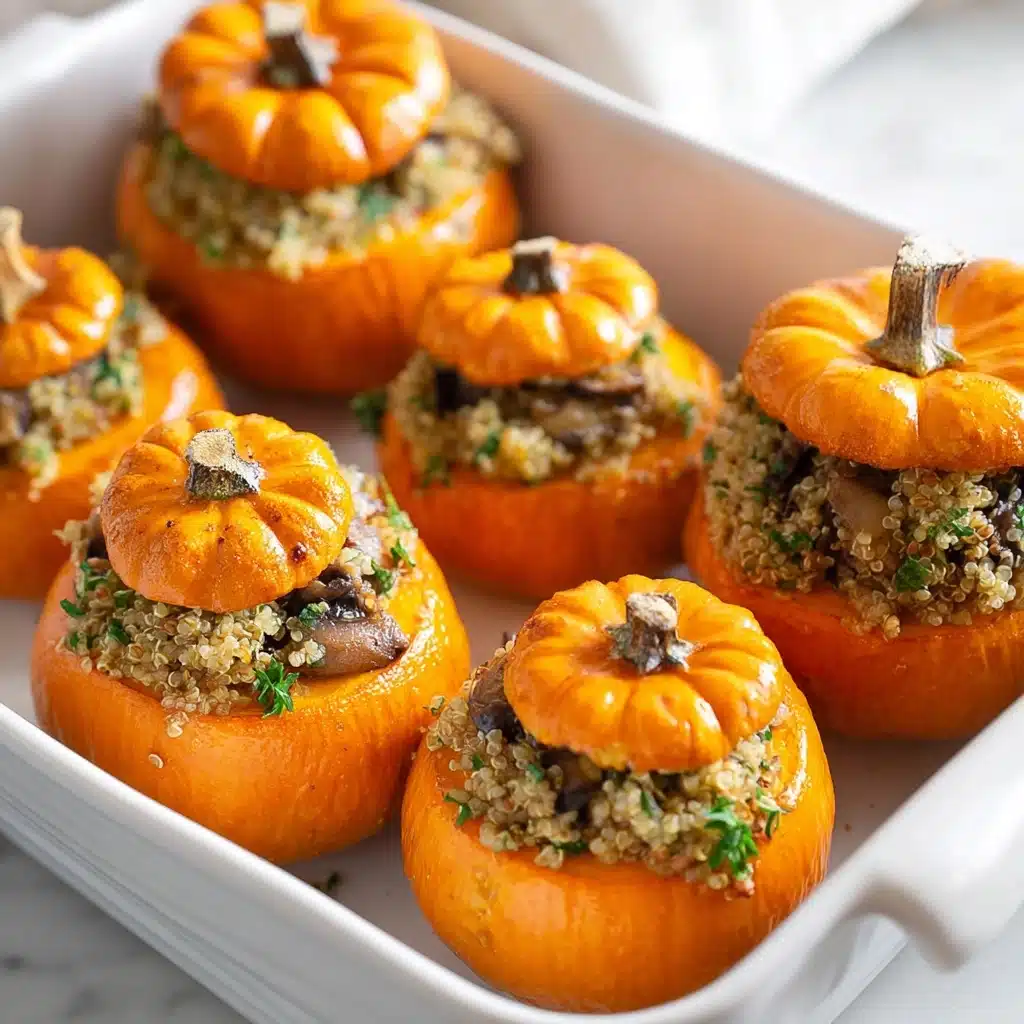 Stuffed Mini Pumpkins Recipe - Recipe Image