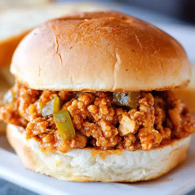Cajun Chicken Sloppy Joes Recipe