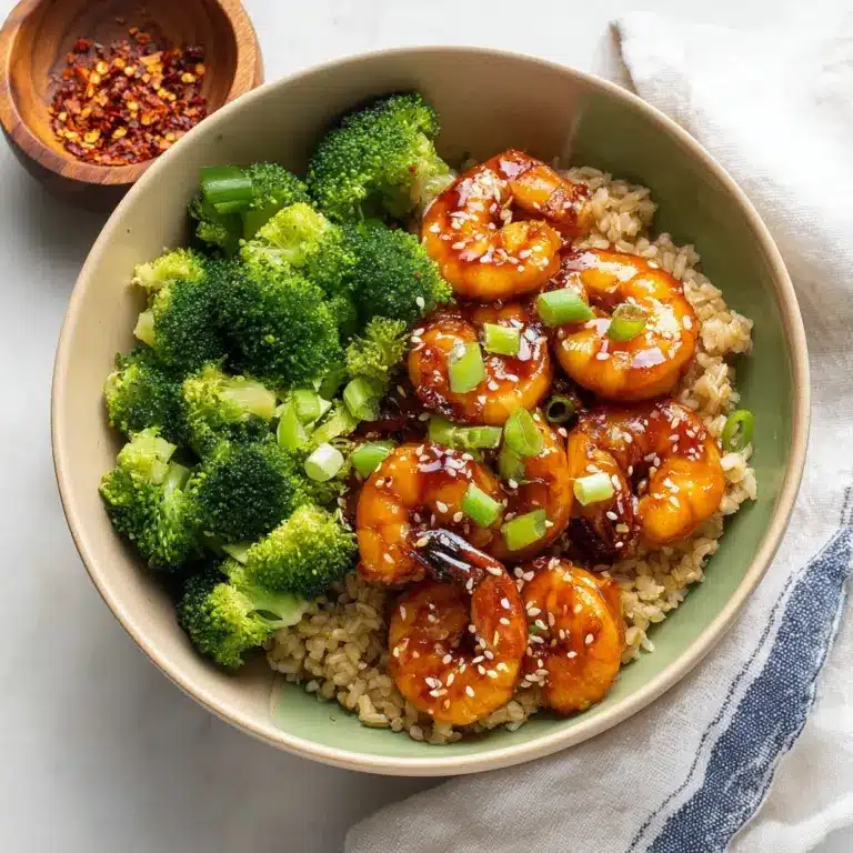 High-Protein Honey Garlic Shrimp Recipe