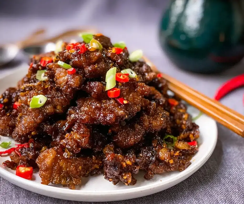 Crispy Chilli Beef Recipe