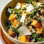 Autumn Caesar Salad with Roasted Delicata Squash Croutons Recipe