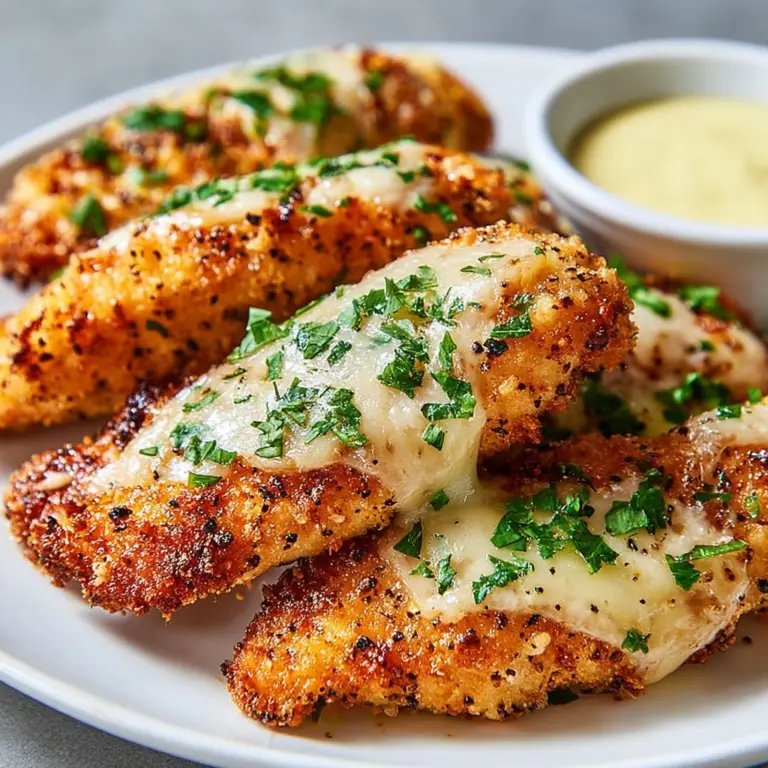 Irresistible Lemon Garlic Parmesan Chicken Tenders Recipe