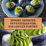 Monster Deviled Eggs for Halloween Recipe