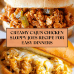 Cajun Chicken Sloppy Joes Recipe