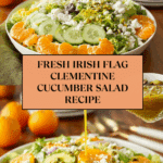 Irish Flag Clementine Cucumber Salad Recipe