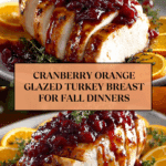 Cranberry Orange Glazed Turkey Breast