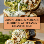 Chicken Avocado Burritos Recipe